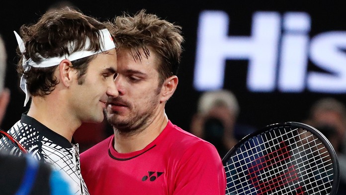 Roger Federer a Stan Wawrinka.