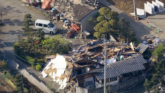 Zemetrasenie v Japonsko.