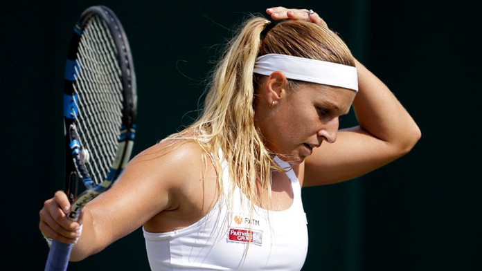 Dominika Cibulková na Wimbledone.