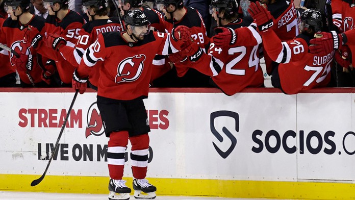 Slovenský útočník Devils Tomáš Tatar.