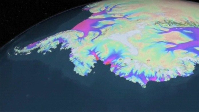 Antarktida, topenie, ľadovce