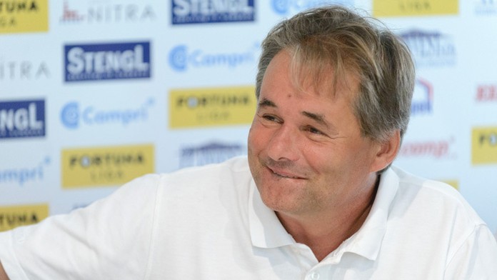 Tréner FC Nitra Ivan Galád.