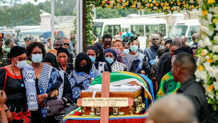 Rozlúčka s prezidentom Tanzánie