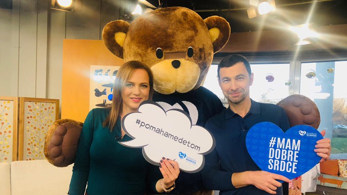 Moderátori Adriana Poláková a Daro Richter.