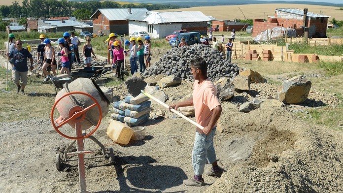 Domy pri obce Rankovce