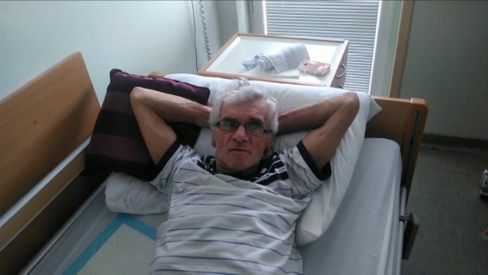 Otec so synčekom a pani Mária