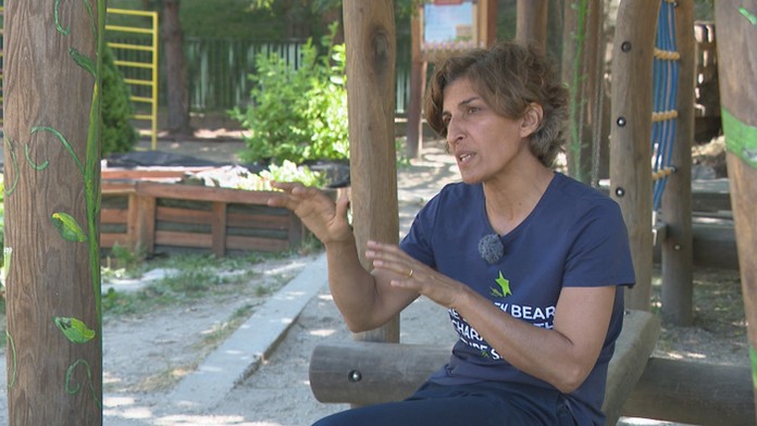 Venus Jahanpour - riaditeľka ekologickej škôlky v Stupave. 