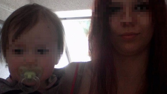 Zavraždená Monika s dcérkou Ninou.