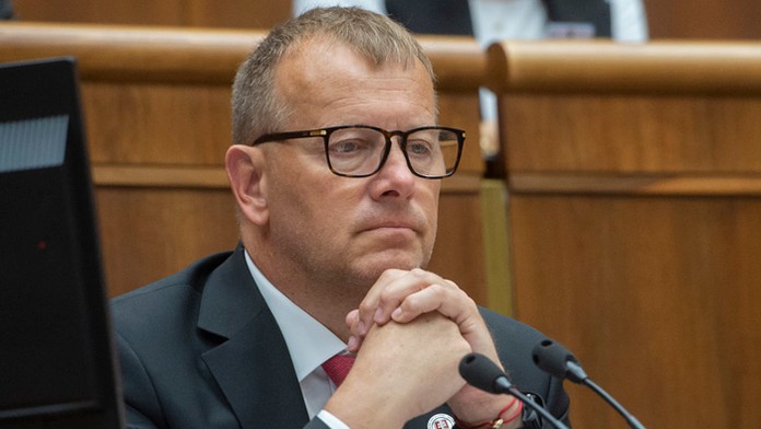Predseda Národnej rady SR Boris Kollár.