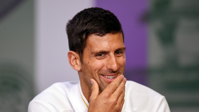 Srbský tenista Novak Djokovič