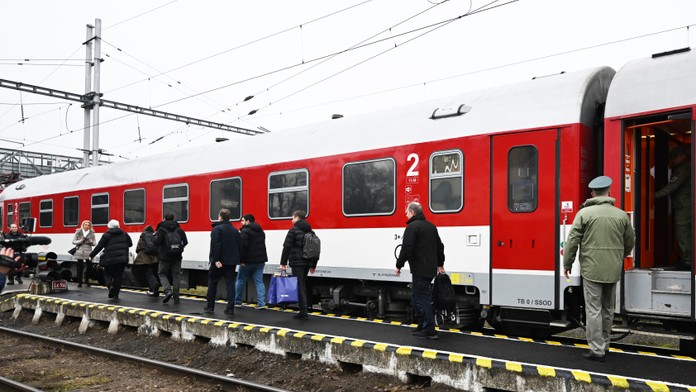 Vlak, ilustračná snímka.