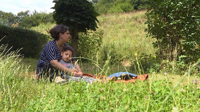 Natálke sa darí robiť malé pokroky. 