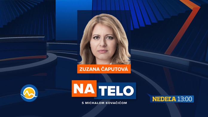 Prezidentka Zuzana Čaputová bude hosťom nedeľnej relácie Na telo