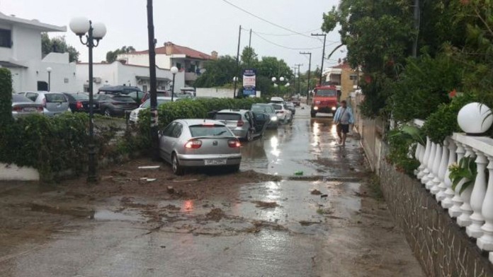 Zlé počasie v Grécku