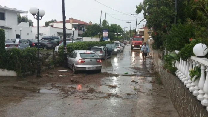 Zlé počasie v Grécku
