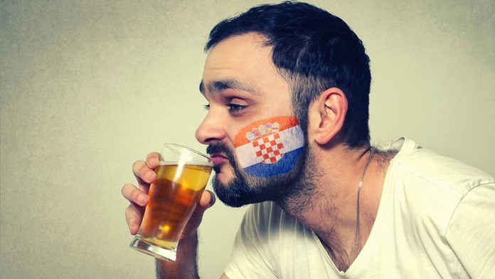 Turista v Chorvátsku.