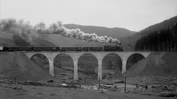 Vlak - archívna snímka.