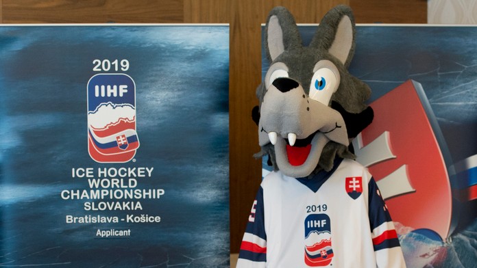SZĽH predstavil maskota i logo hokejových MS 2019 na Slovensku.