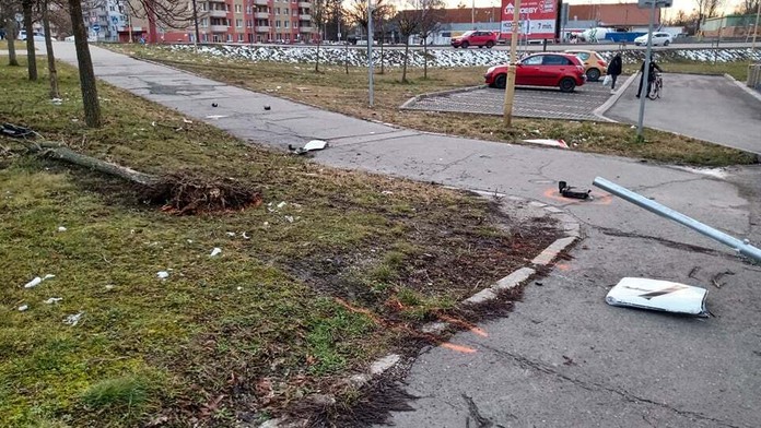 Barbora Brhlová priložila k stažnosti takúto fotografiu.