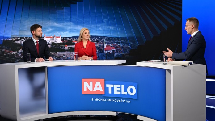 Denisa Saková a Michal Šimečka.