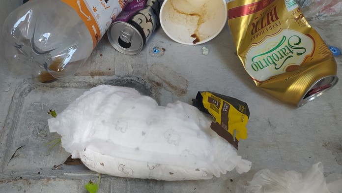 Odpadky v Tatranskom národnom parku