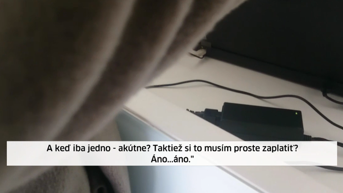 Záber zo skrytej kamery