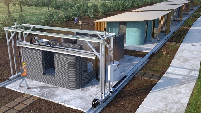 3D dom postavený za jeden deň