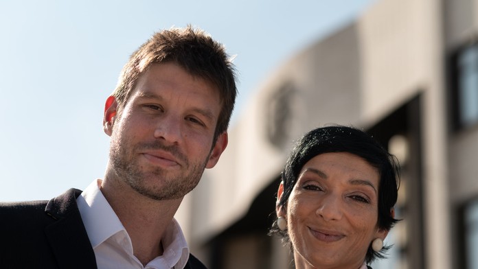 Michal Šimečka a Irena Bihariová