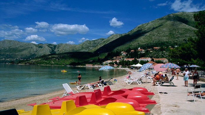 Desivý nález na chorvátskej pláži. Doteraz som tu nič také nevidela, hovorí žena