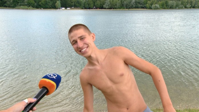 Najlepšie je vodu vyskákať.