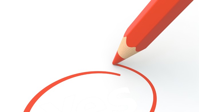 Krúžkovanie vo voľbách - ilustračná snímka.