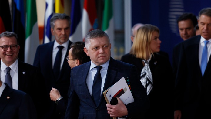 Robert Fico v Bruseli.