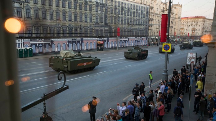 Vojenská prehliadka v Moskve