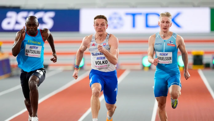 Ján Volko na halových MS v Glasgowe