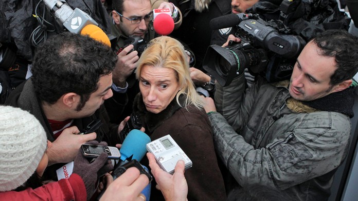 Marta Dominguezová na archívnej snímke.