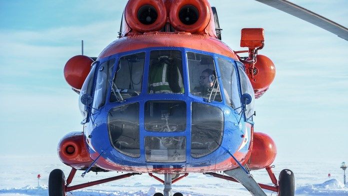 Na polostrove Kamčatka zmizol ruský vrtuľník Mi-8