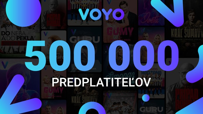 500 000 predplatiteľov Voyo