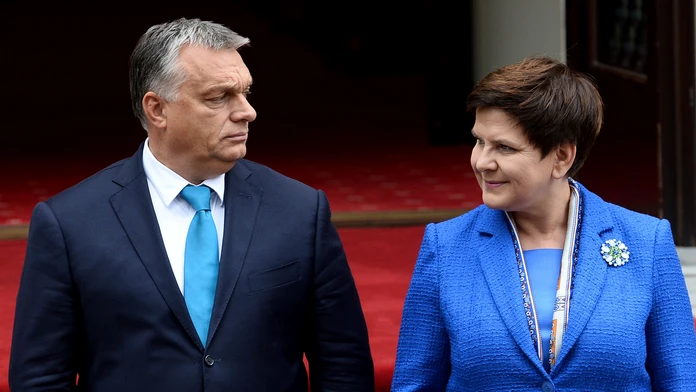 Viktor Orbán a poľská premiérka Beata Szydlo.
