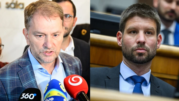 Šimečka spustil „hovnomety“, tvrdí Matovič a útočí na lídra PS. Prirovnáva ho k Bugárovi