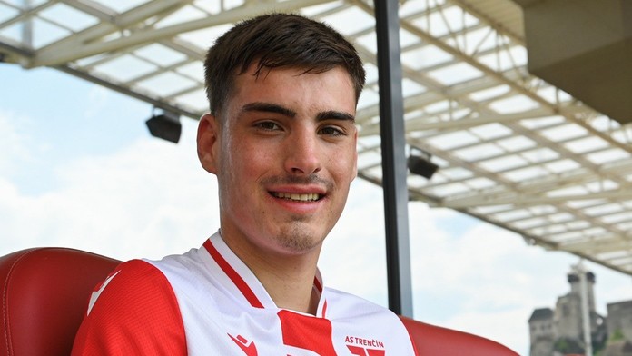Nový hráč zavítal aj do Trenčína. Mladý Chorvát o klube počul samé pozitíva, chce dosiahnuť veľké veci