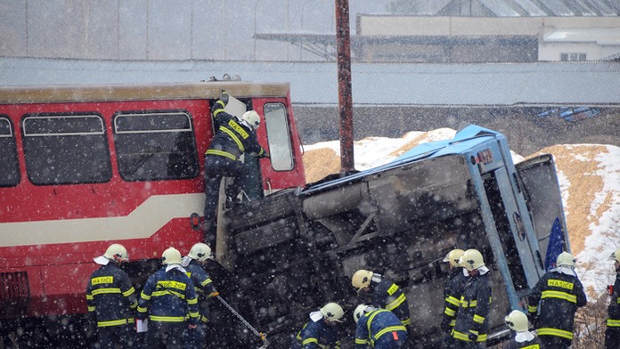 Zhorený dom v Kendiciach.