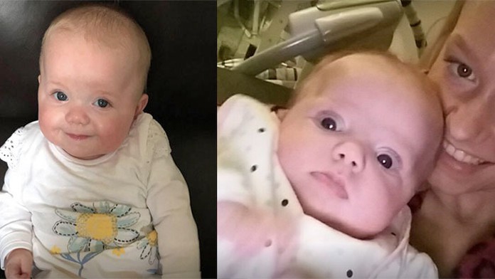 Frankie je krásne dievčatko.