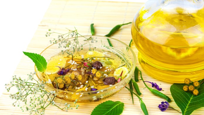 Bylinkový čaj - ilustračná snímka