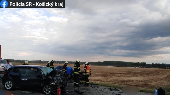 Nehoda v Turni nad Bodvou.
