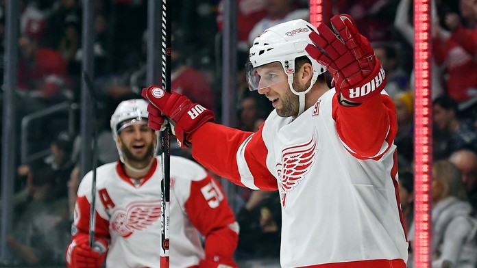 Thomas Vanek na archívnej snímke.