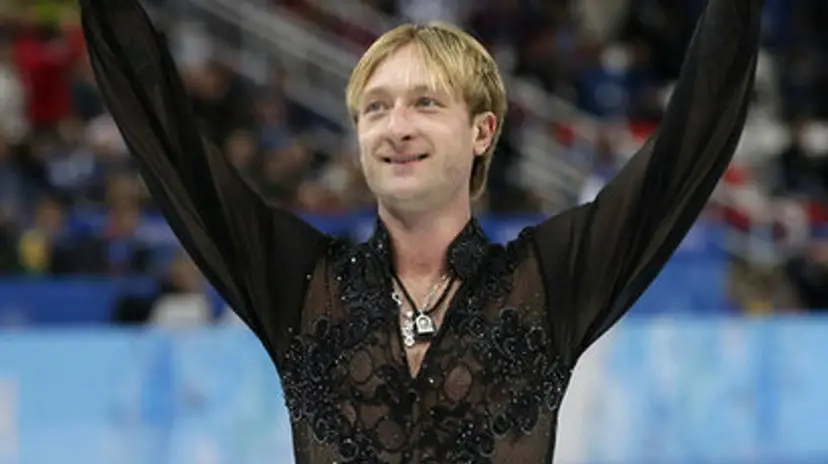 Jevgenij Pľuščeko na ZOH v Soči v roku 2014.