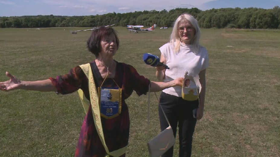 Zuzana má 81 rokov. Na to, čo predviedla vo vzduchu, si trúfne len málokto