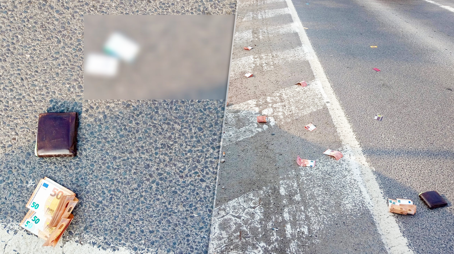 Na ceste v Nitre sa povaľovalo 900 eur. Muž urobil elementárnu chybu