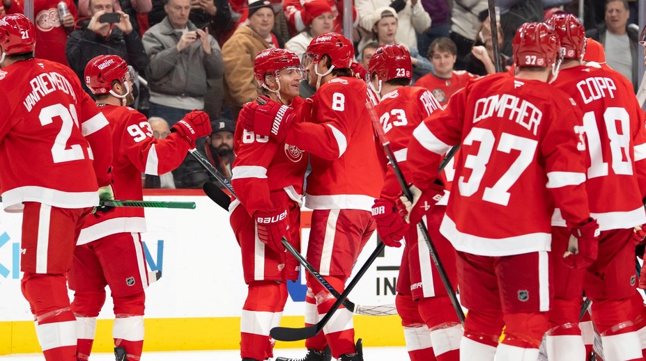 Detroit rozhodol o výhre gólom v oslabení. Red Wings však prišli o brankársku jednotku