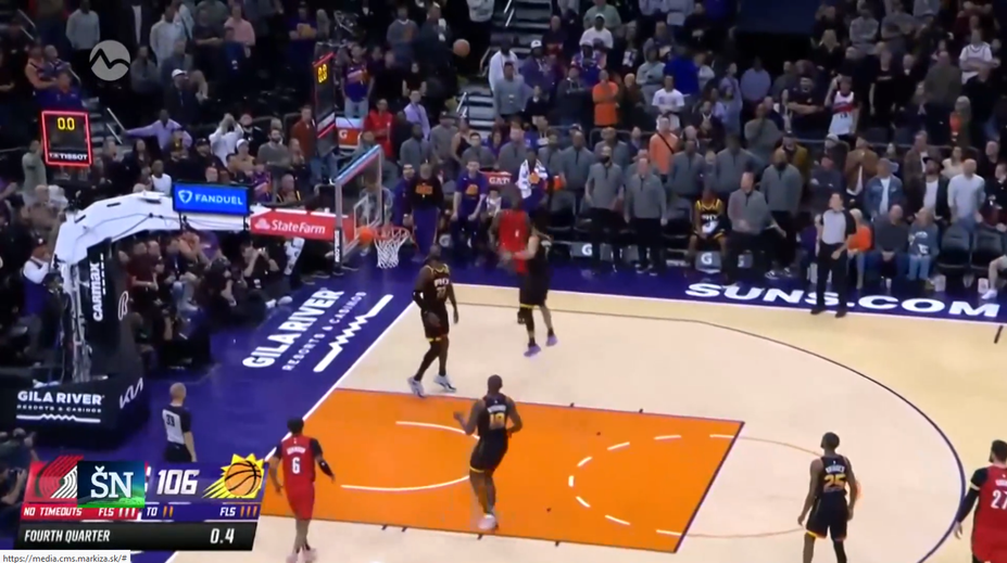 Frajer na záver: Jerami Grant v NBA zabezpečil víťazstvo svojho tímu v závere nádhernou trojkou